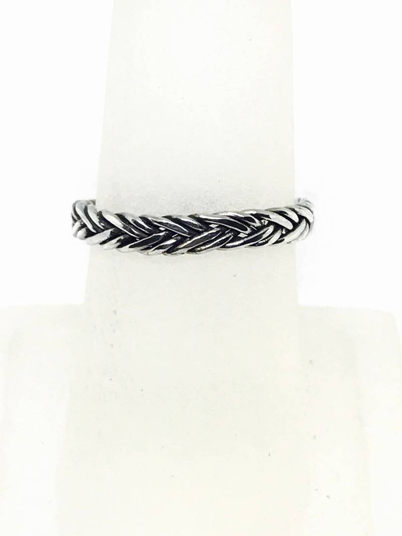 Sterling Silber, Ring, Eternity, Band, Zierlich, Stapeln, Midi, Twist, Größe 4 Bis 8 Sterling Silber, Ring, Eternity, Band, Zierlich, Stapeln, Midi, Twist, Größe 4 Bis 8 von ShailJewels