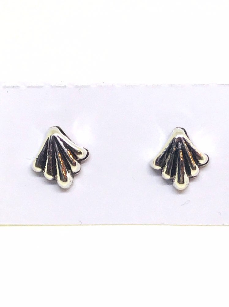 sterling Silber Ohrstecker. Massives 925Er Silber. Länge 35 Zoll Lang. Schlichte, Zierliche Unisex-Ohrstecker von ShailJewels