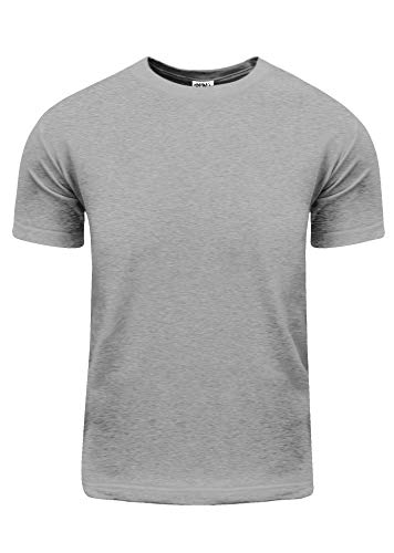 Shaka Wear Herren Active Premium Kurzarm-T-Shirt, Baumwolle, Gr. S-5XL - Grau - Mittel von Shaka Wear