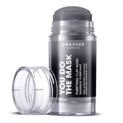 Shakeup - Gesichtsmaske im Stiftformat für Männer, reinigend und klärend, feuchtigkeitsspendend und pflegend, mit Aktivkohle und Kokosnussextrakt, vegane Hautpflege, 25g von Shakeup Cosmetics