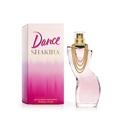 Shakira Perfumes – Dance von Shakira für Damen – Langanhaltend – Femininer, charmanter und moderner Duft – Fruchtig blumige Noten – Ideal für tagsüber – 50 ml von Shakira