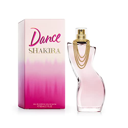 Shakira Perfumes – Dance von Shakira für Damen – Langanhaltend – Femininer, charmanter und moderner Duft – Fruchtig blumige Noten – Ideal für tagsüber – 80 ml von Shakira