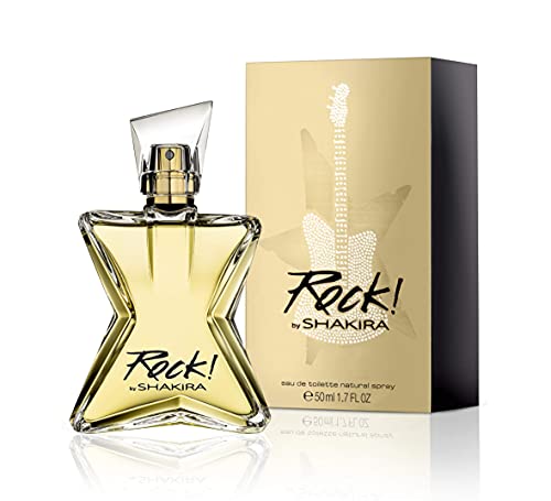 Shakira Perfumes – Rock von Shakira für Damen – Langanhaltend – Frischer, femininer und dynamischer Duft – Blumige und fruchtige Noten – Ideal für tagsüber – 50 ml von Shakira