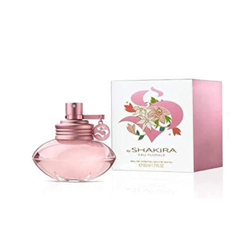 Shakira Perfumes – S von Shakira Eau Florale für Damen – Langanhaltend – Femininer, romantischer und charmanter Duft – Frische und blumige Noten – Ideal für tagsüber – 50 ml von Shakira