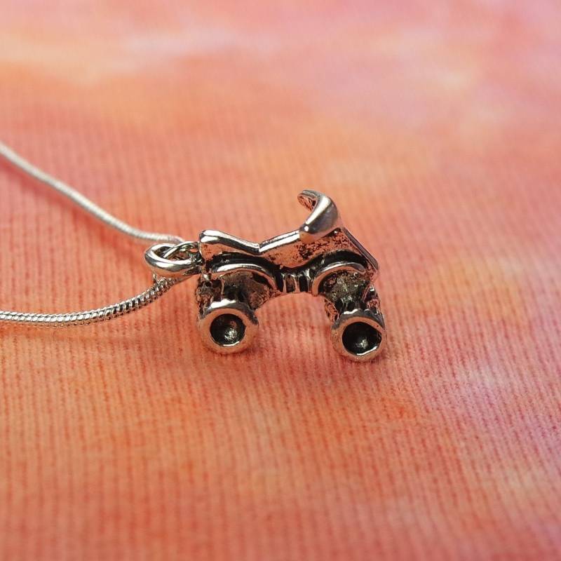 3D Atv Anhänger Halskette, Quad Vierrad Gelände Fahrzeug Racing 16-36" Lange Kette, Geschenktasche Für Männer Oder Frauen Charm von ShaktiAndShivaDesign