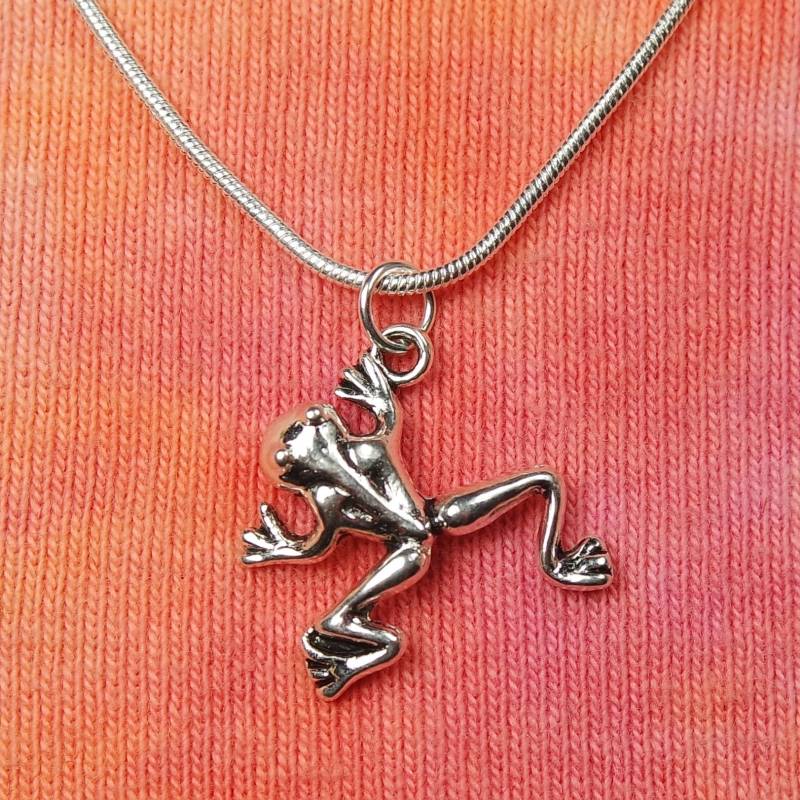 Frosch Halskette, Pick 16-36" Schlangenkette, Geschenk Schmuck Für Männer Oder Frauen Charm Anhänger Doppelseitige Beine Tier Anura Amphibian Frosch Halskette, Pick 16-36" Schlangenkette, Geschenk Schmuck Für Männer Oder Frauen Charm Anhänger Doppelseitige Beine Tier Anura Amphibian von ShaktiAndShivaDesign