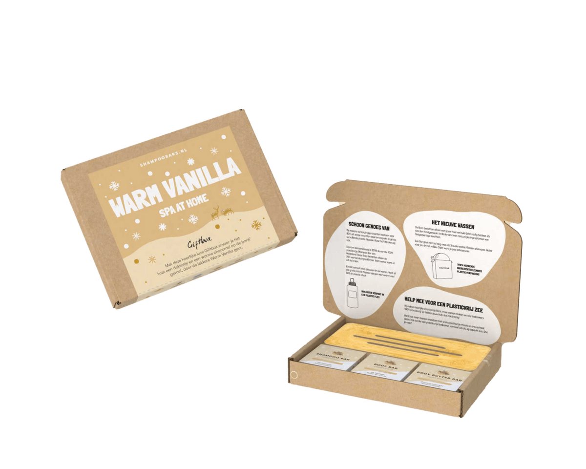 ShampooBars Körperpflegemittel ShampooBars Giftbox Warm Vanilla Spa At Home von ShampooBars