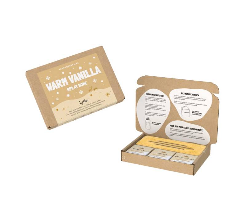 ShampooBars Körperpflegemittel ShampooBars Giftbox Warm Vanilla Spa At Home von ShampooBars