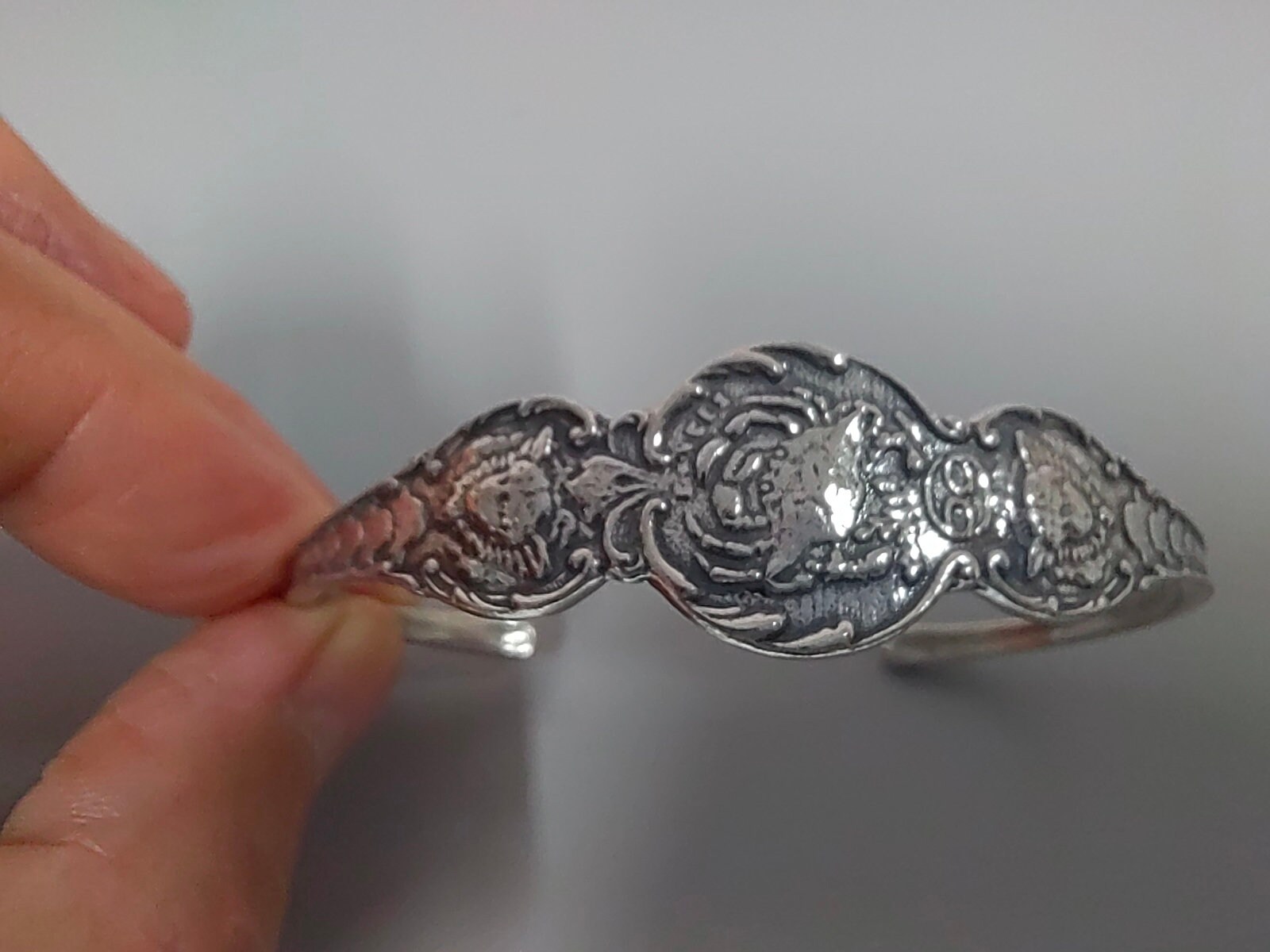 5 3/4 "' Massive 925 Sterling Krebs Krabbe Sternzeichen Geburtstag Manschette Armband 5 3/4 "' Massive 925 Sterling Krebs Krabbe Sternzeichen Geburtstag Manschette Armband von Shanarya