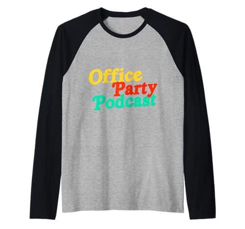 Büro-Party-Podcast-Kissen Raglan Büro-Party-Podcast-Kissen Raglan von Shane Dawson
