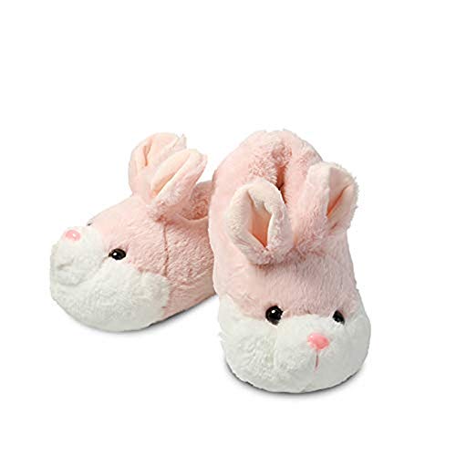 Winter Plüsch Weiche Lustige Hausschuhe Baumwolle Wärme Kuschelige Home rutschfeste Slippers Süße Häschen Pantoffeln Herrn Damen (Rosa, Numeric_38) von ShangSRS