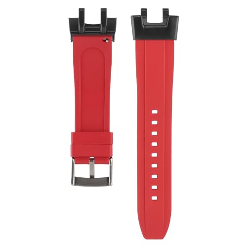 Shangshi Ersatz-Uhrenarmband aus Gummi für Casio GBA-900 (rot) von Shangshi