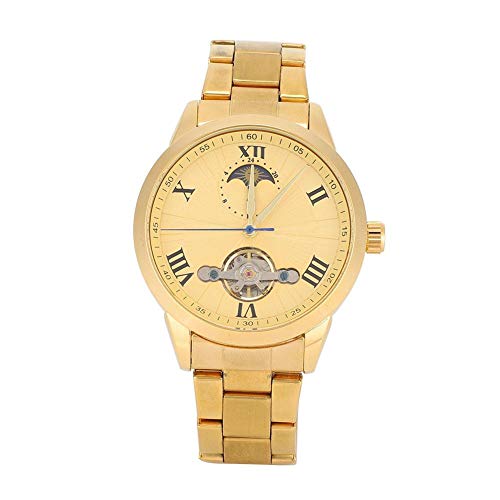 Armbanduhr-Art- und Weiseautomatische Mann-runde Vorwahlknopf-hohle mechanische beiläufige Uhr von Shanrya