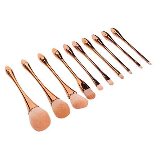 Lidschattenpinsel, Make-up-Pinsel-Set Exquisiter ergonomischer Griff weich für Party für Mädchen von Shanrya