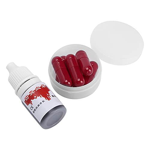 Makeup Blood, Tricky Props Fake Blood Kapseln für Halloween von Shanrya