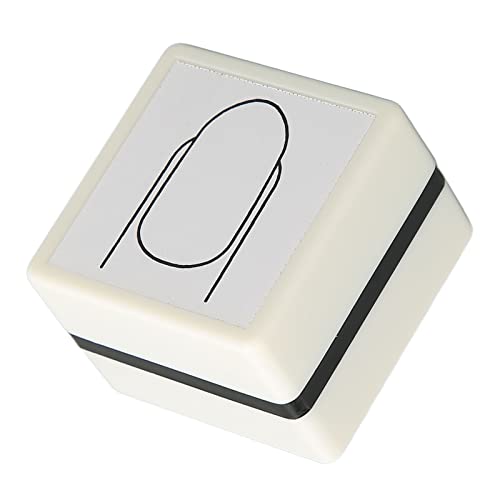 Nagel-Praxis-Stempel, sauber halten Nagel-Praxis-Stempel Verbessern Sie die Nagellack-Technologie Klare Linien für den täglichen Gebrauch für Nair-Art-Anfänger(#1) von Shanrya