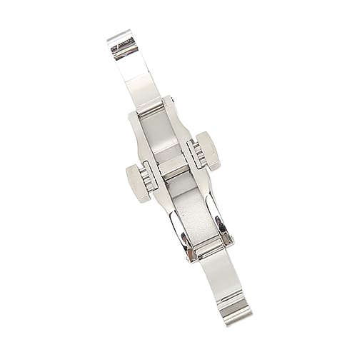Shanrya Faltschließe, Faltschließe für Business-Uhren mit Druckknopf für Uhrenarmband (6 * 25) von Shanrya