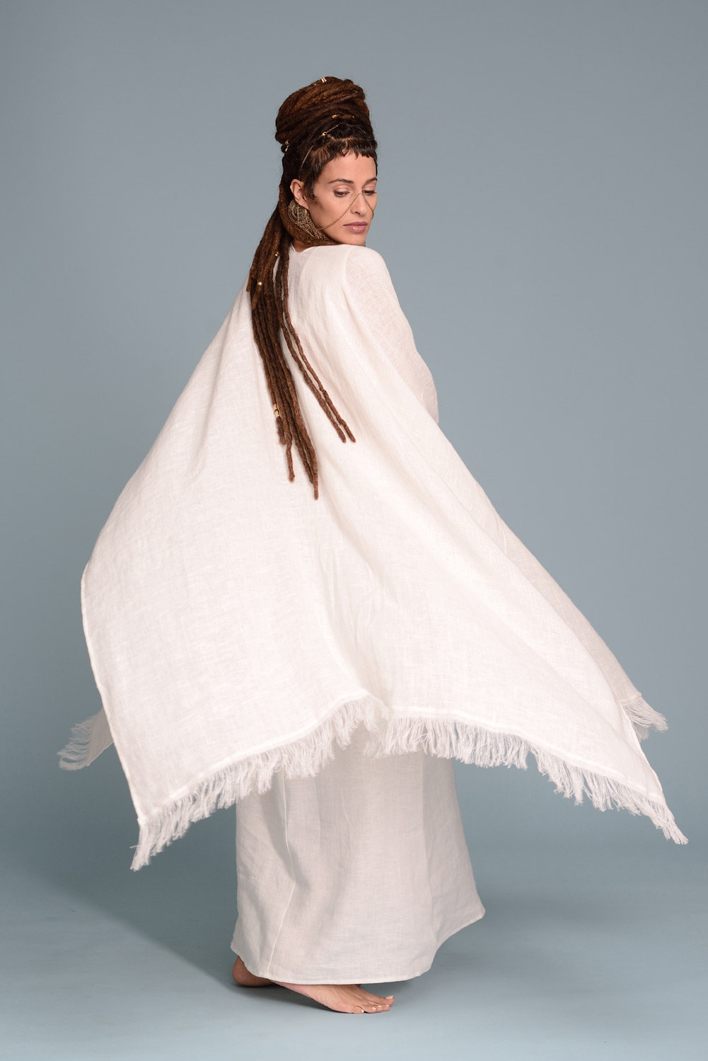 Sommer Poncho Boho von ShantimaShop