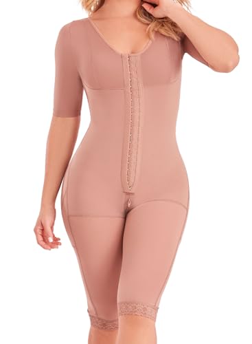 SHAPE CONCEPT Fajas Colombianas Moldeadoras – Bauchstraffung Shapewear für ultimative Körperformung, Cocoa, XXL von Shape Concept