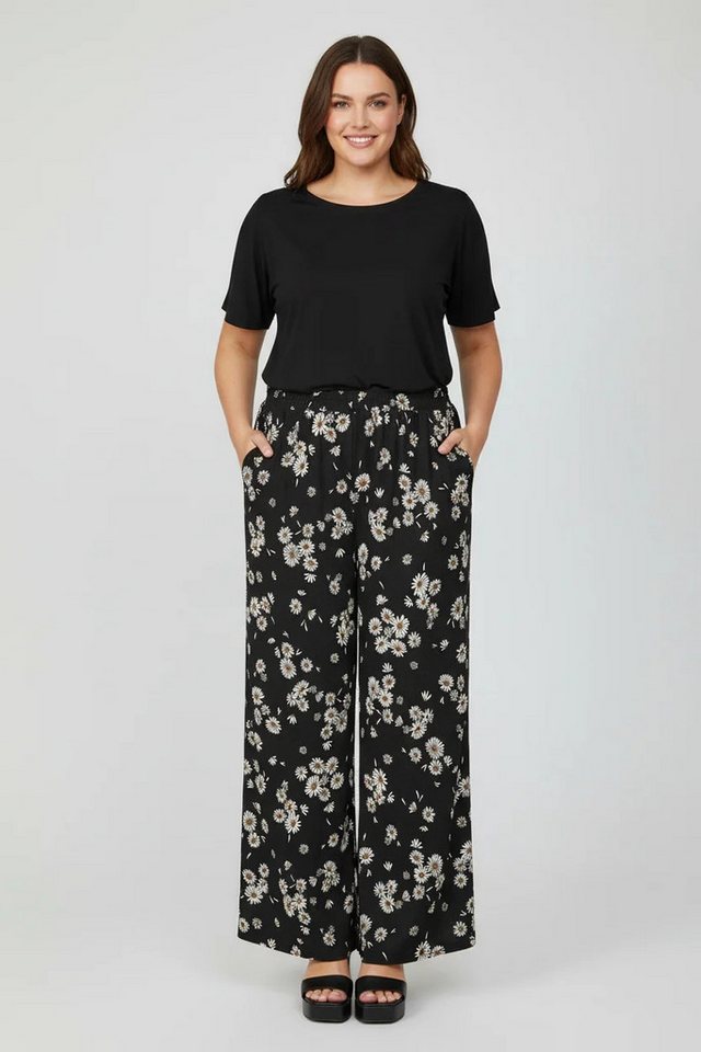 Shape of You 5-Pocket-Jeans Gänseblümchen-Print Weite Hosen Shape of You 5-Pocket-Jeans Gänseblümchen-Print Weite Hosen von Shape of You