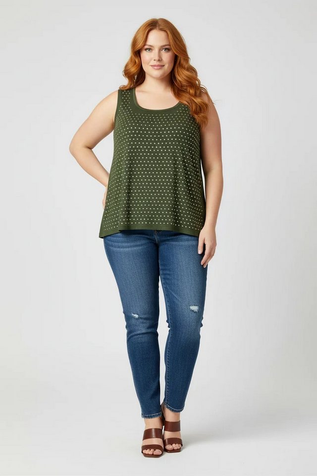 Shape of You Blusentop Reißverschluss Bluse von Shape of You