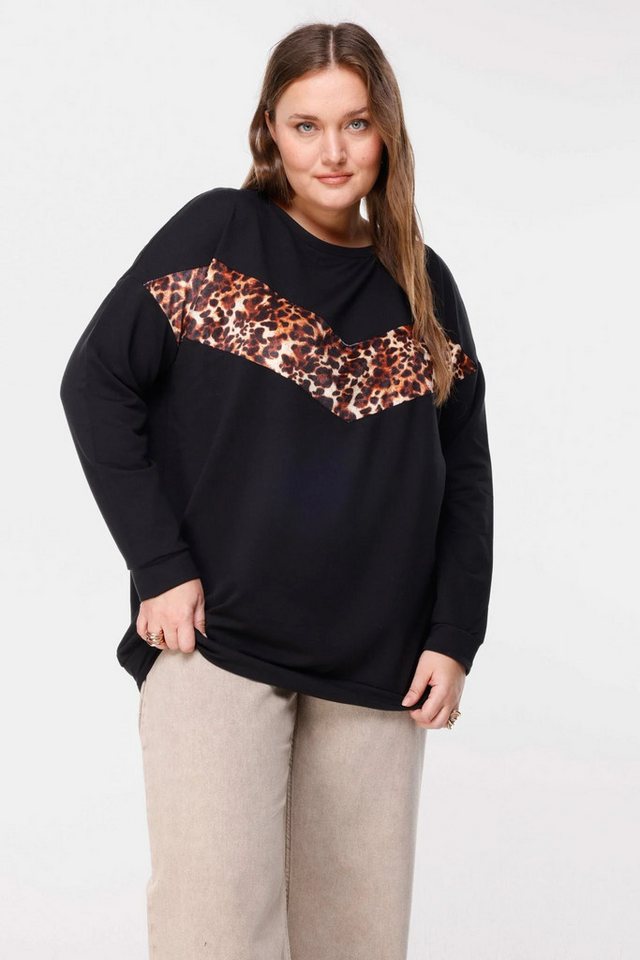 Shape of You Kapuzenpullover Leopardenmuster Sweatshirt Shape of You Kapuzenpullover Leopardenmuster Sweatshirt von Shape of You