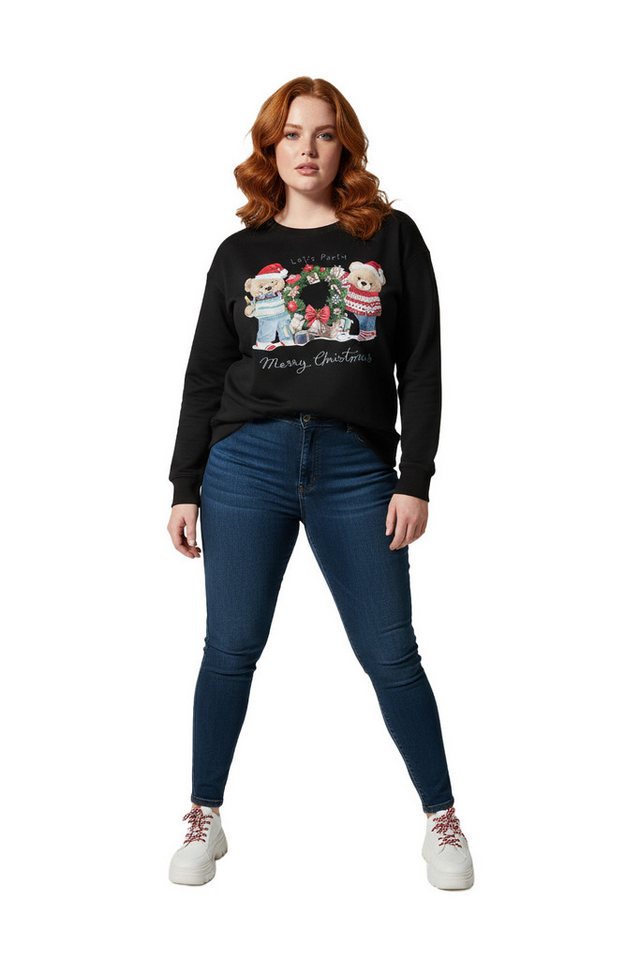 Shape of You Kapuzenpullover Sweatshirt mit Teddybärmuster von Shape of You