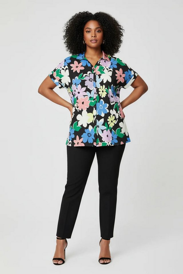 Shape of You Karohemd Blumenmuster Hemd Shape of You Karohemd Blumenmuster Hemd von Shape of You