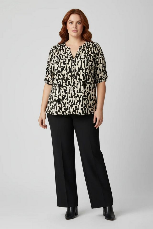 Shape of You Karohemd Gemustertes Halbarmhemd Shape of You Karohemd Gemustertes Halbarmhemd von Shape of You