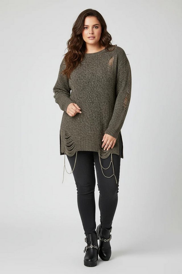 Shape of You Longpullunder Vintage Strickpullover von Shape of You