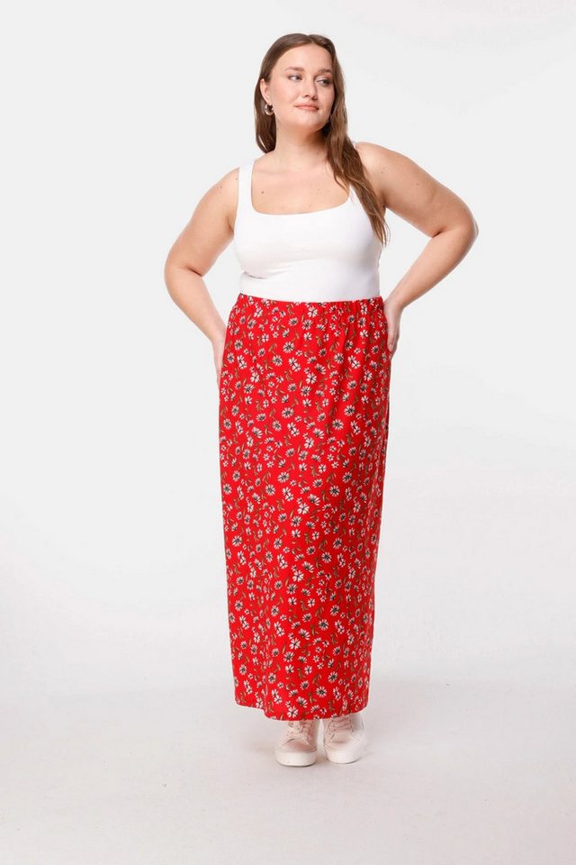 Shape of You Midirock Blumen Hohe Taille Kurzer Bleistiftrock Shape of You Midirock Blumen Hohe Taille Kurzer Bleistiftrock von Shape of You