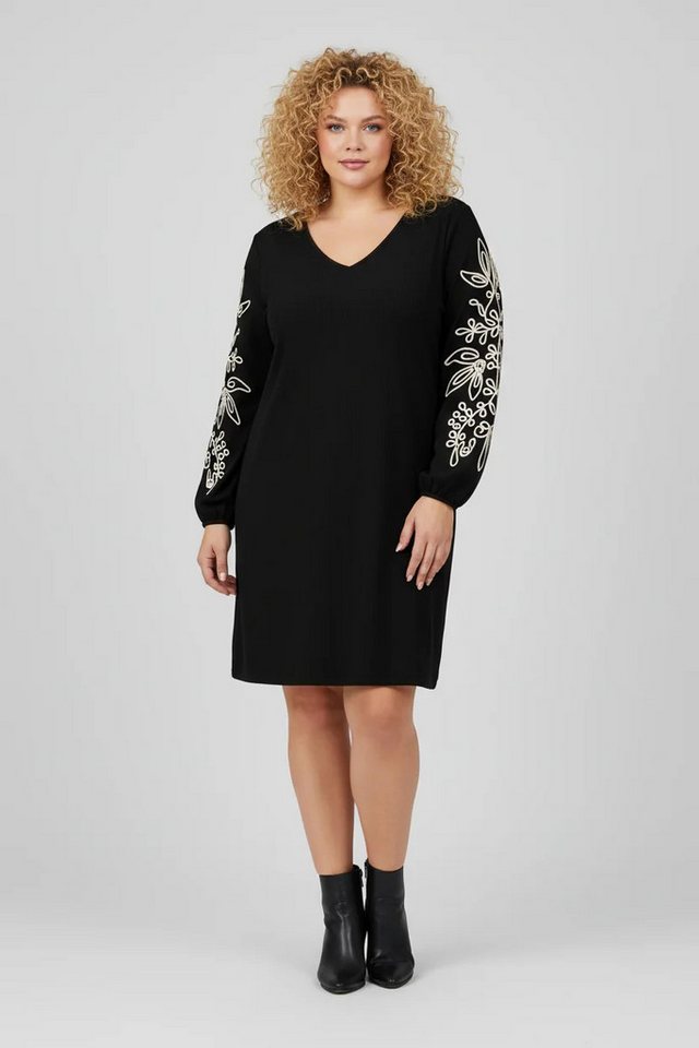 Shape of You Minikleid Besticktes V-Ausschnitt Kleid von Shape of You