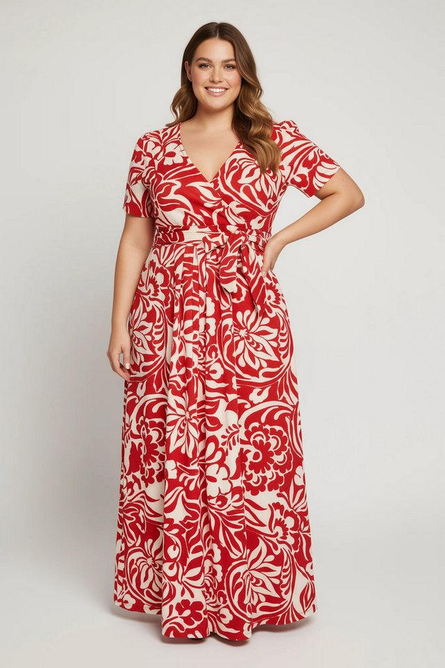 Shape of You Minikleid Blumenmuster Wickelkleid Shape of You Minikleid Blumenmuster Wickelkleid von Shape of You