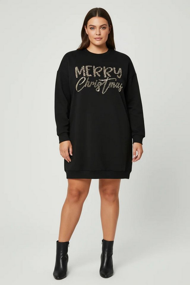 Shape of You Minikleid Payet Sweatshirt Kleid Shape of You Minikleid Payet Sweatshirt Kleid von Shape of You