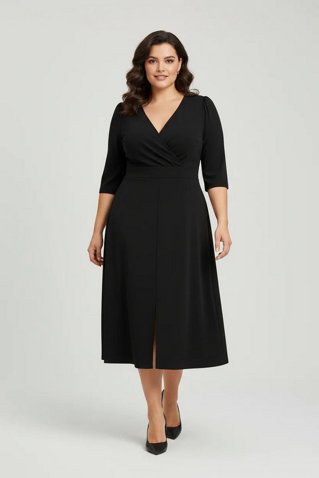 Shape of You Minikleid V-Ausschnitt Halbarm Frontschlitz Kleid Shape of You Minikleid V-Ausschnitt Halbarm Frontschlitz Kleid von Shape of You