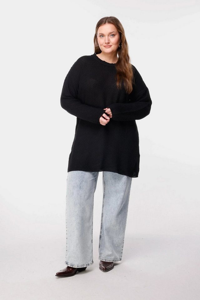 Shape of You Strickpullover Texturiertes Langarm-Strickpullover Shape of You Strickpullover Texturiertes Langarm-Strickpullover von Shape of You