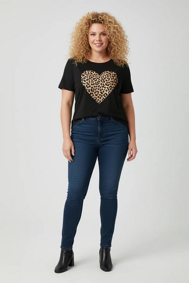 Shape of You T-Shirt Leopardenherz T-Shirt Shape of You T-Shirt Leopardenherz T-Shirt von Shape of You