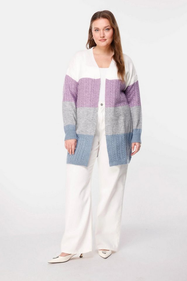 Shape of You Windbreaker Farbblock Langarm Strickjacke Shape of You Windbreaker Farbblock Langarm Strickjacke von Shape of You