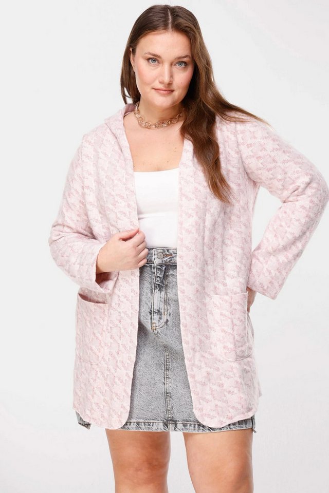 Shape of You Windbreaker Geometrisches Muster-Cardigan von Shape of You