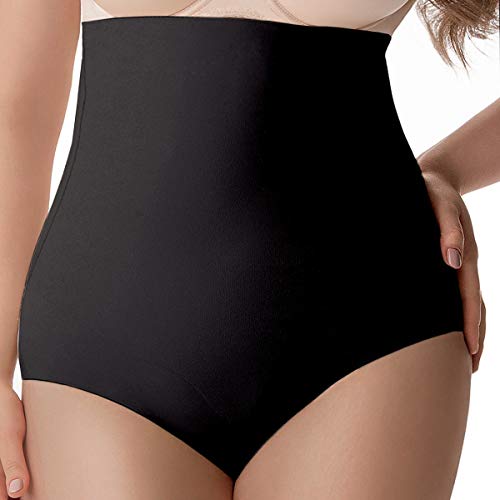 Julimex Shapewear 241 Slips Damen Hoher Bund Mieder Unterhose Slimming Top Qualität EU, Schwarz,M von Shapewear Julimex