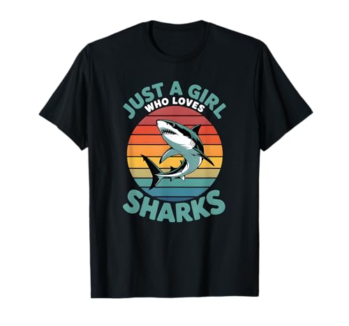 Mädchen Hai T-Shirt von Shark Shirts & Gifts for Girls