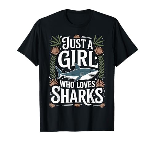 Nur EIN Mädchen, das Haie liebt Shark Mama Shark Lover Frauen T-Shirt Nur EIN Mädchen, das Haie liebt Shark Mama Shark Lover Frauen T-Shirt von Shark Tees NYC