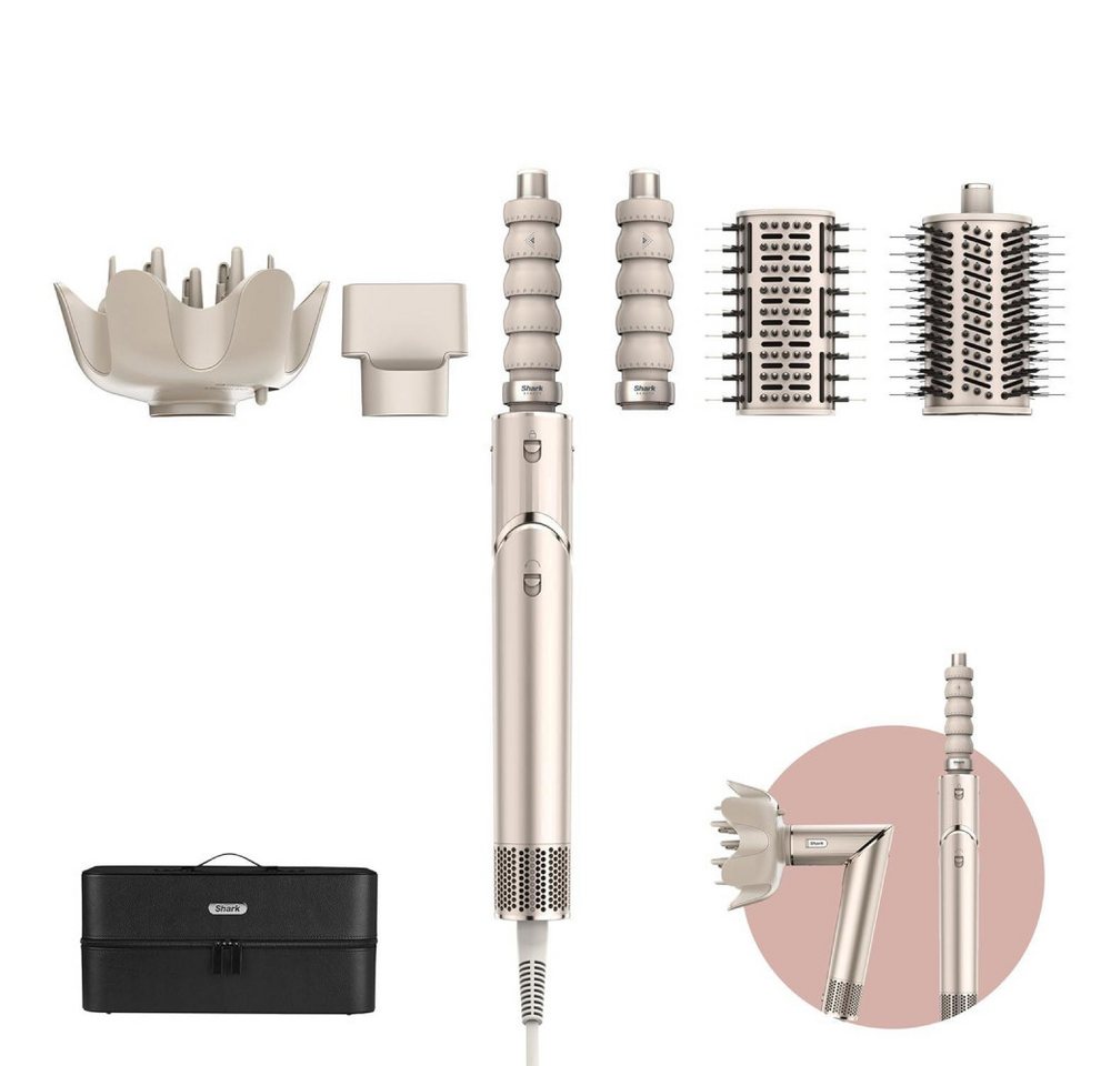 Shark Haartrockner HD446SLEU Flex-Style 5-in-1 Stone Haartrockner Shark Haartrockner HD446SLEU Flex-Style 5-in-1 Stone Haartrockner von Shark
