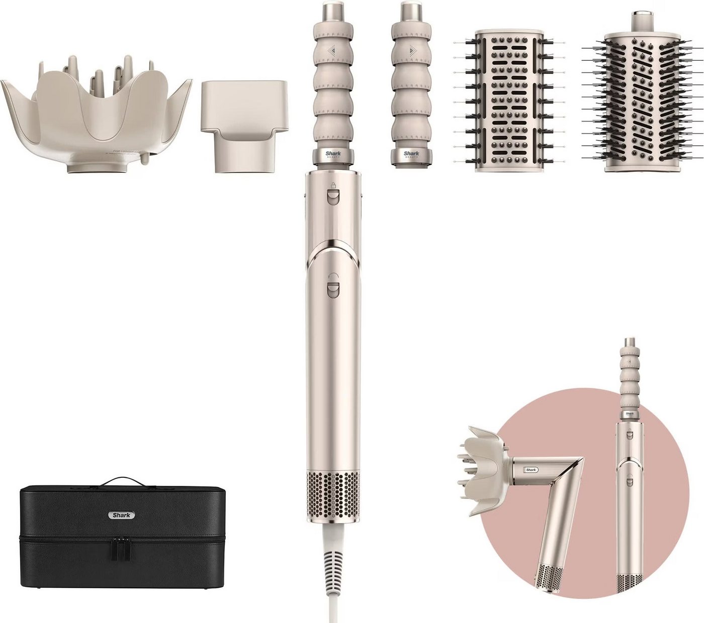 Shark Multihaarstyler Shark FlexStyle 5-in-1 Haarstyler HD446 von Shark