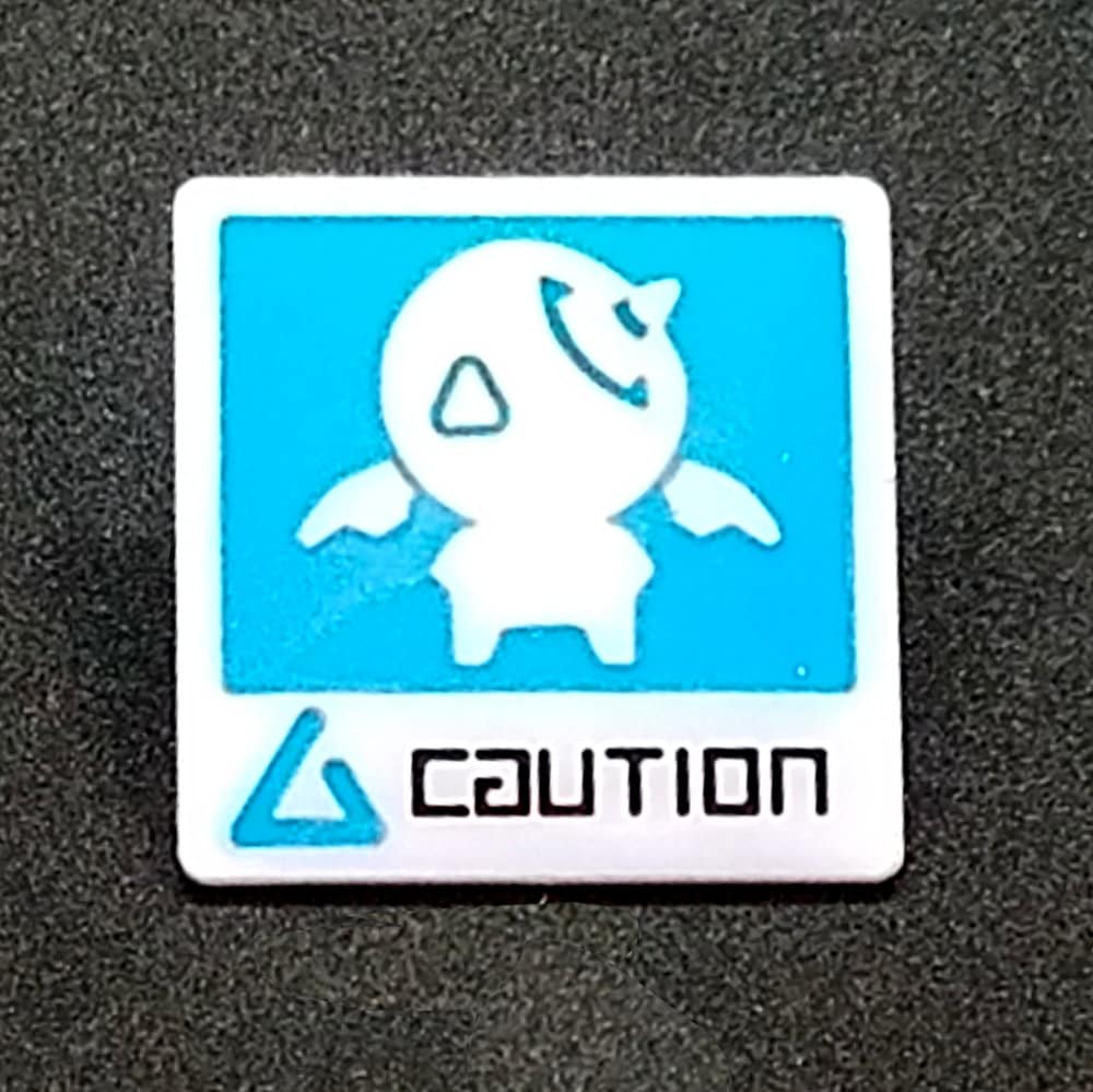 Symmetra Vorsicht Turm Spray Inspiriert Emaille Pin - Overwatch von SharkandSword