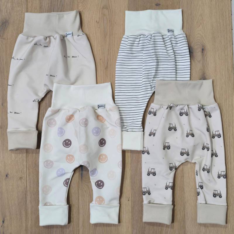 Mitwachshose - Verschiedene Stoffe Von Sharlene Babymode Handmade in Germany Baby Hose Kinderhose von SharleneBabymode