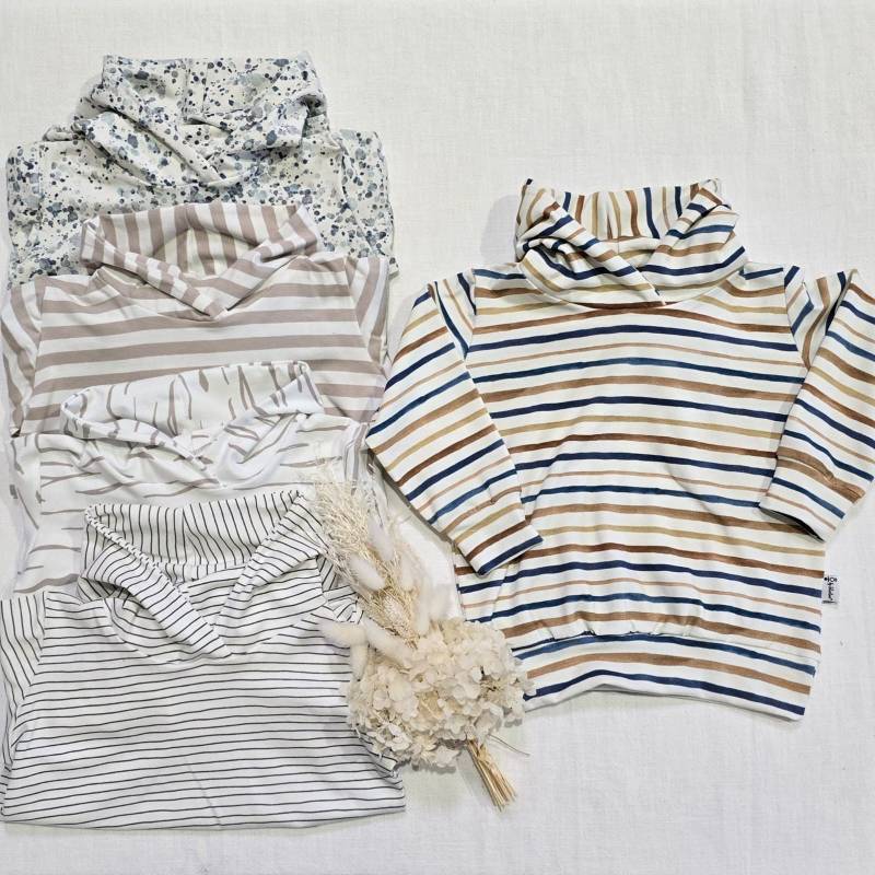 Oversized Hoodie Sweater - Verschiedene Farben Von Sharlene Babymode Handmade in Germany Baby Pullover, Oberteil, Sweatshirt von SharleneBabymode