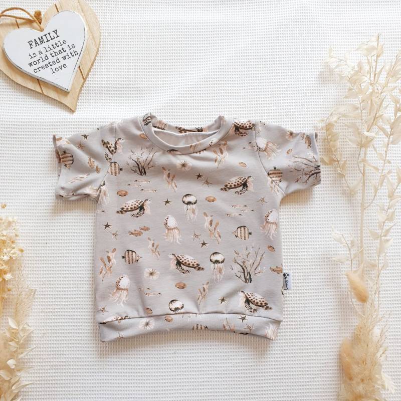 Shirt - Meerestiere Sweatshirt Von Sharlene Babymode Handmade in Germany von SharleneBabymode