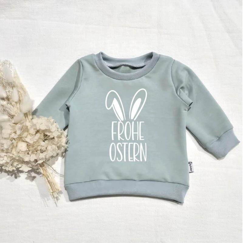 Sweater - Frohe Ostern | Weiss Verschiedene Farben Wählbar Von Sharlene Babymode Handmade von SharleneBabymode