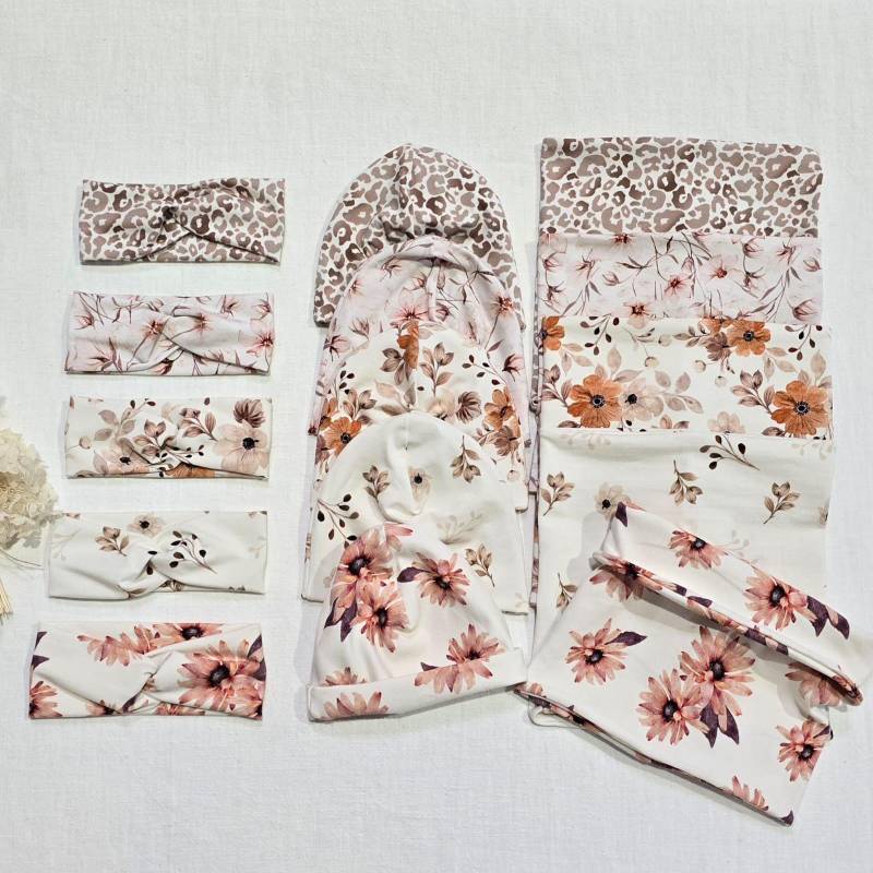 Verschiedene Designs - Loop Schal, Stirnband Oder Beanie Mütze Für Baby Kind O. Mama Von Sharlene Babymode von SharleneBabymode